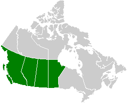 Canada_Western_provinces_map
